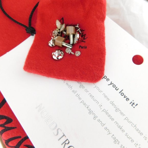 CHRISTIAN LOUBOUTIN Denim Blue Spiked Heel Pumps 36.5 - Picture 9 of 9